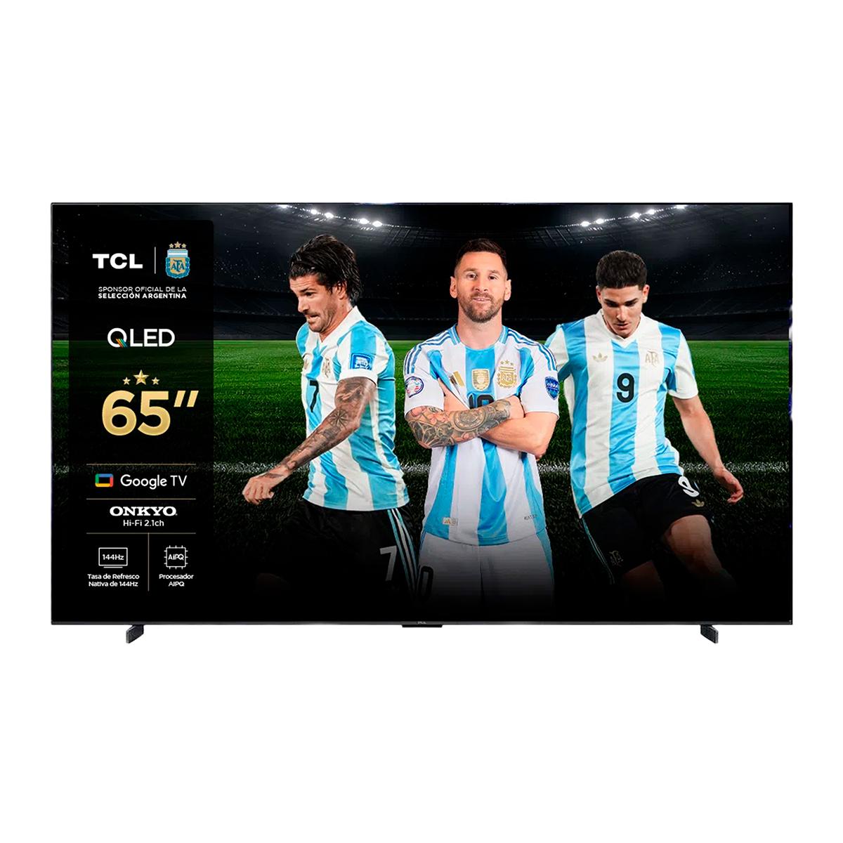 Smart TV TCL 65" QLED 4K P8K 65P8K Google TV 144Hz HDR10+